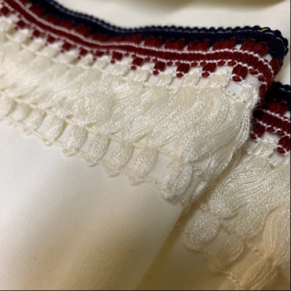 JustFab Day Novelty Trim Fit & Flare Dress - Picture 3 of 4